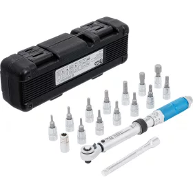   BGS technic Súprava momentových kľúčov, 1/4", 3 - 24 Nm, 16 kusov (BGS 72088)