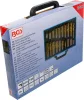 BGS technic Súprava vrtákov so stupňovitým vrtákom | HSS | titánovo nitridované | 1 – 10 mm | 231 dielov (72130)