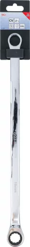 BGS technic Račňový očkový kľúč a očkový kľúč | extra dlhé | 18 mm (7258)