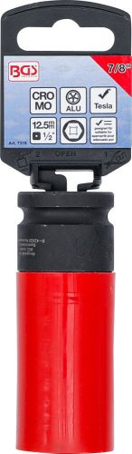 BGS technic Nástrčná hlavica | pre Tesla | 12,5 mm (1/2") | 7/8" (BGS 7319)