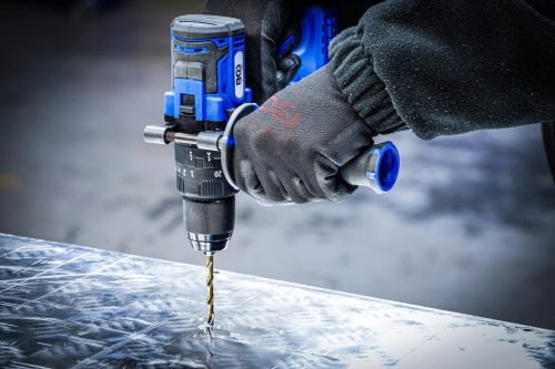 BGS technic Akumulátorová príklepová vŕtačka | bezkartáčový | 80 Nm | 18 V | bez nabíjateľnej batérie (7361)