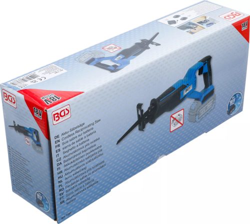 BGS technic Akumulátorová chvostová píla | bezkefová | 18 V | bez batérie  (7367)