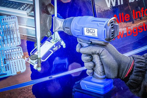 BGS technic Akumulátorová teplovzdušná pištoľ | 18 V | bez batérie (7372)