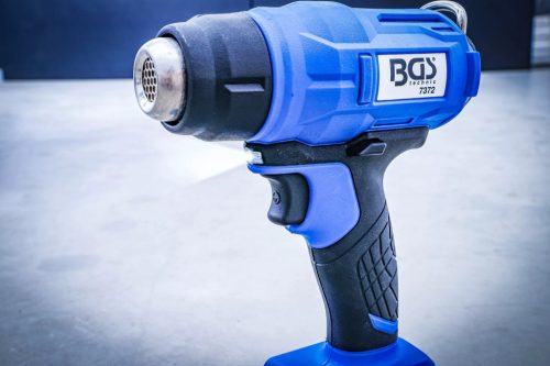 BGS technic Akumulátorová teplovzdušná pištoľ | 18 V | bez batérie (7372)