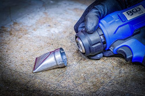 BGS technic Akumulátorová teplovzdušná pištoľ | 18 V | bez batérie (7372)