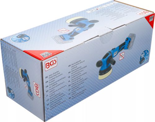 BGS technic Akumulátorová excentrická leštička | bezkartáčový | 18 V | bez  batérie (7373)