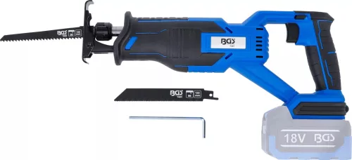 BGS technic  Sada akumulátorovej chvostovej píly | bezkefová | 18 V | s batériou a rýchlonabíjačkou (7393)