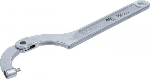 BGS technic Kĺbový hákový kľúč s čapom | 80 - 120 mm (BGS 74230)