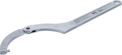 BGS technic Kĺbový hákový kľúč s čapom | 120 - 180 mm (BGS 74231)