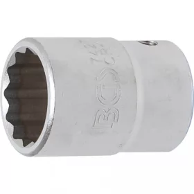   BGS technic Nástrčná gola hlavica, 12-hran | 20 mm (3/4") uchytenie | 27 mm (BGS 7427)