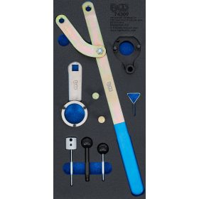   BGS technic Vložka do dielenského vozíka 1/3: Súprava náradia na nastavenie motora | pre VAG 2.0 TDI Common Rail (BGS 74309)