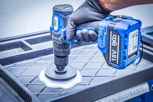 BGS technic Sada brúsnych/leštiacich kotúčov a kefy | pre vŕtačky | 16 ks. (74367)