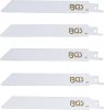 BGS technic Sada pílových listov s priamočiarym pohybom | pre BGS 709933, 74520 | 5 ks. (74382)