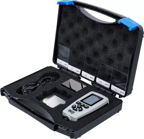 BGS technic Prístroj na meranie vrstvy farby | pre železné a neželezné kovy (74406)