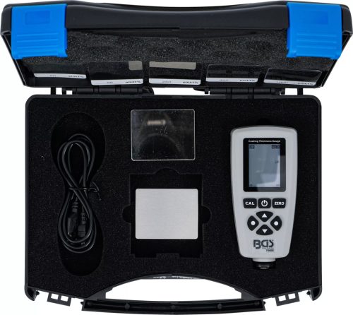 BGS technic Prístroj na meranie vrstvy farby | pre železné a neželezné kovy (74406)