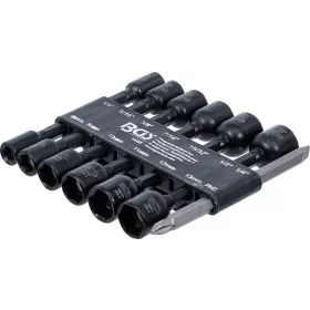   BGS technic Sada zásuviek, šesťhran | 6,3 mm (1/4") Pohon | pre elektrické vŕtačky | 1/4 - 1/2", 6 - 13 mm | 14 ks. (74423)