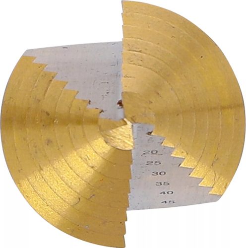 BGS technic Stupňovitý vrták | nitridovaný titán | Ø 10 - 45 mm (74430)