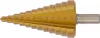 BGS technic Kroková vŕtačka | nitridovaný titán | Ø 6 - 38 mm (74431)