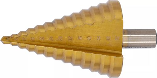 BGS technic Kroková vŕtačka | nitridovaný titán | Ø 6 - 52 mm (74432)