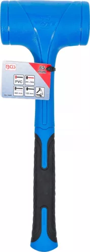 BGS technic Kladivo s mäkkou čepeľou | bez spätného rázu | Ø 65 mm | 1275 g (74445)