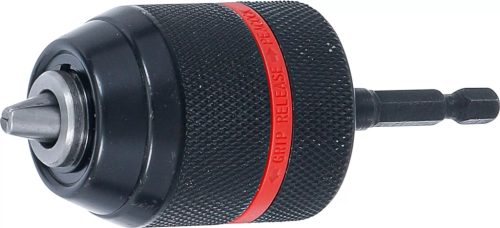 BGS technic Rýchla akcia Chuck | Kovové prevedenie | 6,3 mm (1/4") pohon x 20 UNF | 0,8 – 10 mm (74469)
