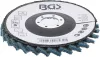 BGS technic Klapka disk | Netkané | Ø 125 mm | Veľkosť zrna 240 (74476)