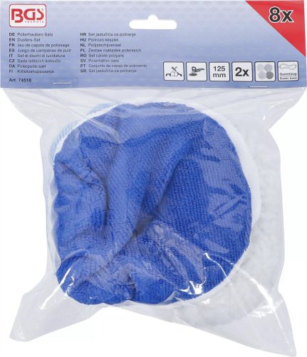 BGS technic Prachovka-Sada | Ø 125 mm | 8-ks. (74510)