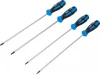BGS technic Sada skrutkovačov | extra dlhé | T-Star (pre Torx) | T15 - T30 | 4 ks. (74541)