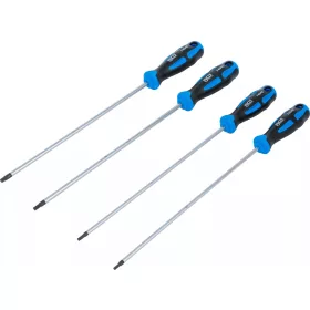   BGS technic Sada skrutkovačov | extra dlhé | T-Star (pre Torx) | T15 - T30 | 4 ks. (74541)