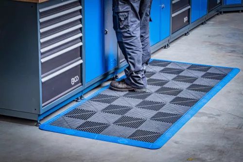 BGS technic Plastové dlaždice-Sada | Click-System | 400 x 400 x 18 mm | 10-ks. (74546)
