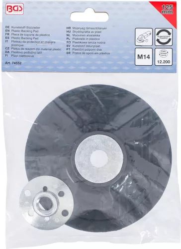 BGS technic Plastová podložka | Ø 125 mm (74552)
