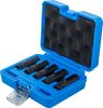 BGS technic Sada špirálových objímkových kľúčov / hlboký vyťahovač skrutiek | Vnútorný štvorhran 10 mm (3/8") | Veľkosť kľúča 10 – 16 mm | 5-dielna sada (74568)