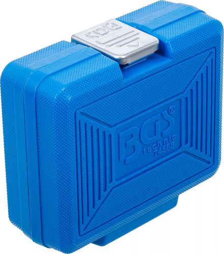 BGS technic Sada špirálových objímkových kľúčov / hlboký vyťahovač skrutiek | Vnútorný štvorhran 10 mm (3/8") | Veľkosť kľúča 10 – 16 mm | 5-dielna sada (74568)
