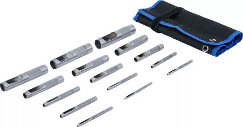 BGS technic Súprava dierovačov | 2 - 22 mm | 15 ks. (74570)