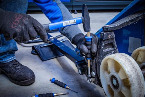 BGS technic Súprava dierovačov | s ochranou rúk | 180 mm | 3 - 8 mm | 6 ks. (74591)