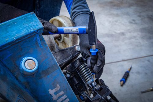 BGS technic Súprava dierovačov | s ochranou rúk | 180 mm | 3 - 8 mm | 6 ks. (74591)