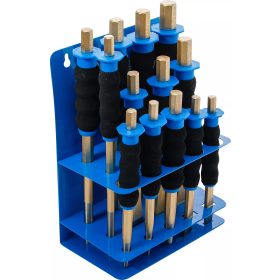   BGS technic Sada priebojníkov/stredových priebojníkov/plochých sekáčov | s ochranou ruky | 13-dielna (74596)