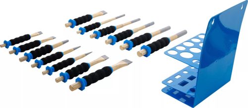 BGS technic Sada priebojníkov/stredových priebojníkov/plochých sekáčov | s ochranou ruky | 13-dielna (74596)