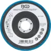 BGS technic Leštiaci kotúč | Oxid hlinitý | Ø 125 mm | Veľkosť zrna 240 (74618)