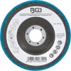 BGS technic Leštiaci kotúč | Oxid hlinitý | Ø 125 mm | Veľkosť zrna 320 (74619)