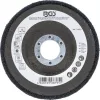 BGS technic Leštiaci kotúč | Karbid kremíka | Ø 115 mm | Veľkosť zrna 180 (74620)