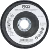 BGS technic Leštiaci kotúč | Karbid kremíka | Ø 125 mm | Veľkosť zrna 240 (74624)