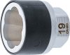 BGS technic Nástrčná hlavica so špirálovým profilom / skrutkovač | pohon vonkajší šesťhran 19 mm | 19 mm (BGS 7510-19)