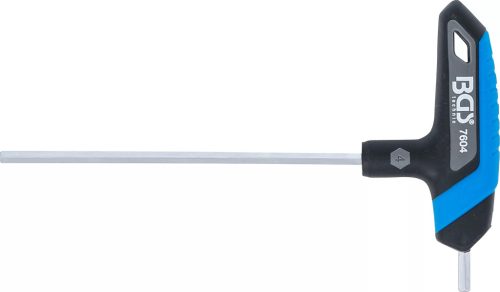 BGS technic Skrutkovač s T-rúčkou | vnútorný šesťuholník | 4 mm (7604)