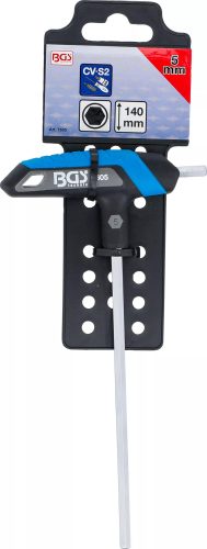 BGS technic Skrutkovač s T-rúčkou | vnútorný šesťuholník | 5 mm (7605)