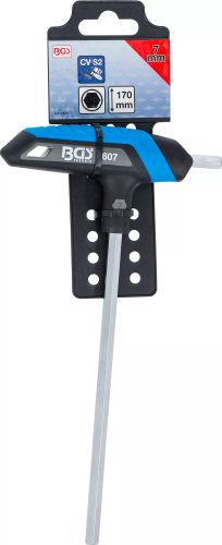 BGS technic Skrutkovač s T-rúčkou | vnútorný šesťuholník | 7 mm (7607)