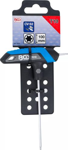 BGS technic Skrutkovač s T-rúčkou | T-Star (pre Torx) | T10 (7610)