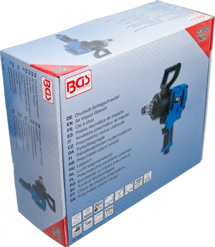 BGS technic Pneumatický rázový uťahovák 3/4", 2300 Nm (7645)