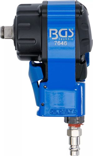 BGS technic  Mini pneumatický rázový uťahovák | 12,5 mm (1/2") | 500 Nm  (7646)
