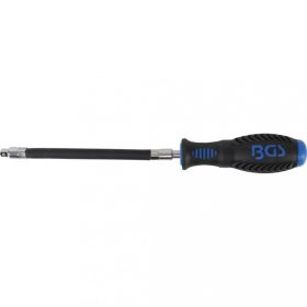   BGS technic Skrutkovač s flexibilnou okrúhlou rukoväťou | vonkajší štvorhran 6,3 mm (1/4") (BGS 7825)